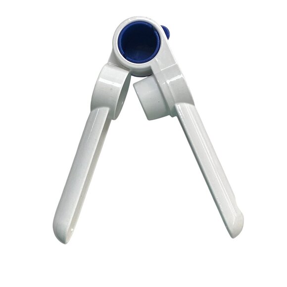 Tupperware White & Blue Garlic Press - Picture 3 of 6